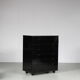 Commode en bois noir des années 1980 par Interlubke, Allemagne