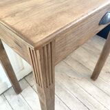 Side table or small side table in solid oak