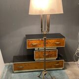 Bronze Floor Lamp by Pietro Chiesa, Italy, 1950s