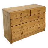 Commode pin Les Arcs 1960