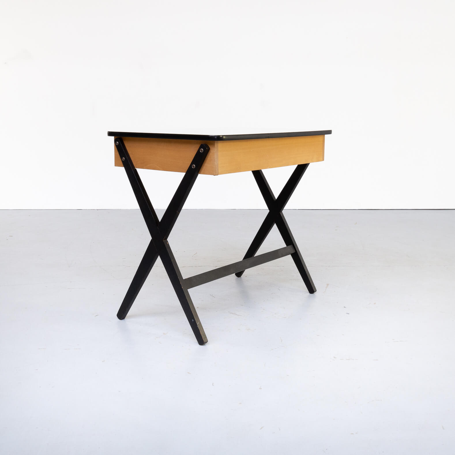 Coen de Vries wooden writing desk for Devo, 50