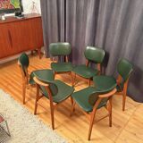 Set of six chairs, 1960s