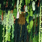 Large tapestry "green wall"