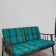 Vintage Scandinavian 2-seater sofa bench - 1950s