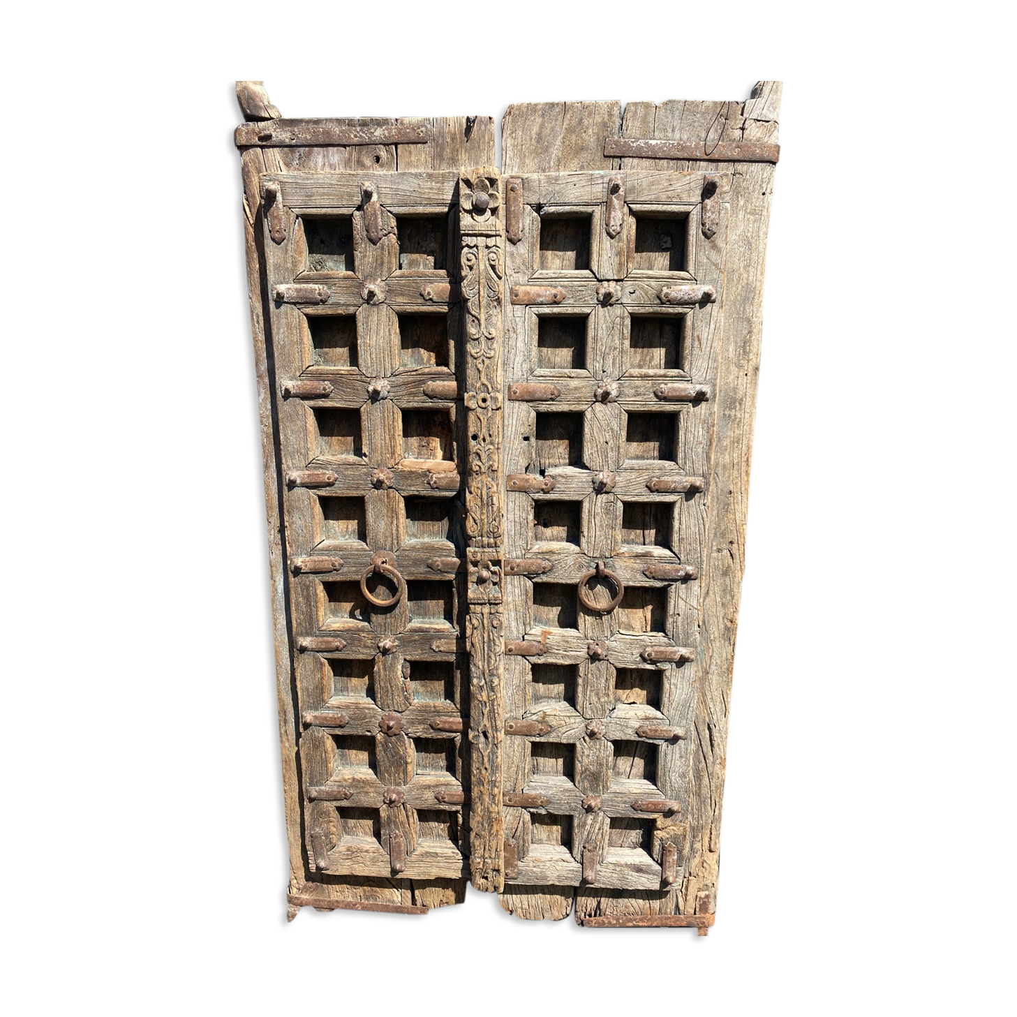 Indian wooden window