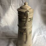 Art Nouveau enamelled sheet metal coffee maker
