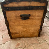 Old travel trunk