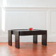 Vintage coffee table by Gianfranco Frattini for Cassina, grey lacquered beech.