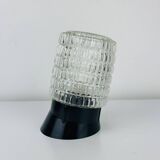 Arno vintage molded glass wall lamp, 1960s