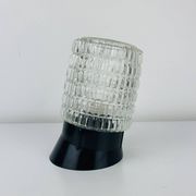 Arno vintage molded glass wall lamp, 1960s