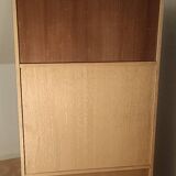 Vitrine 60 vernie, vintage