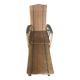 Chaise longue en osier, début XXème
