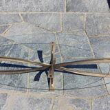Rare table basse ovale de michel mangematin