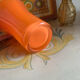 Vintage Opaline Glass Vase Orange - 1970s - Pop Style
