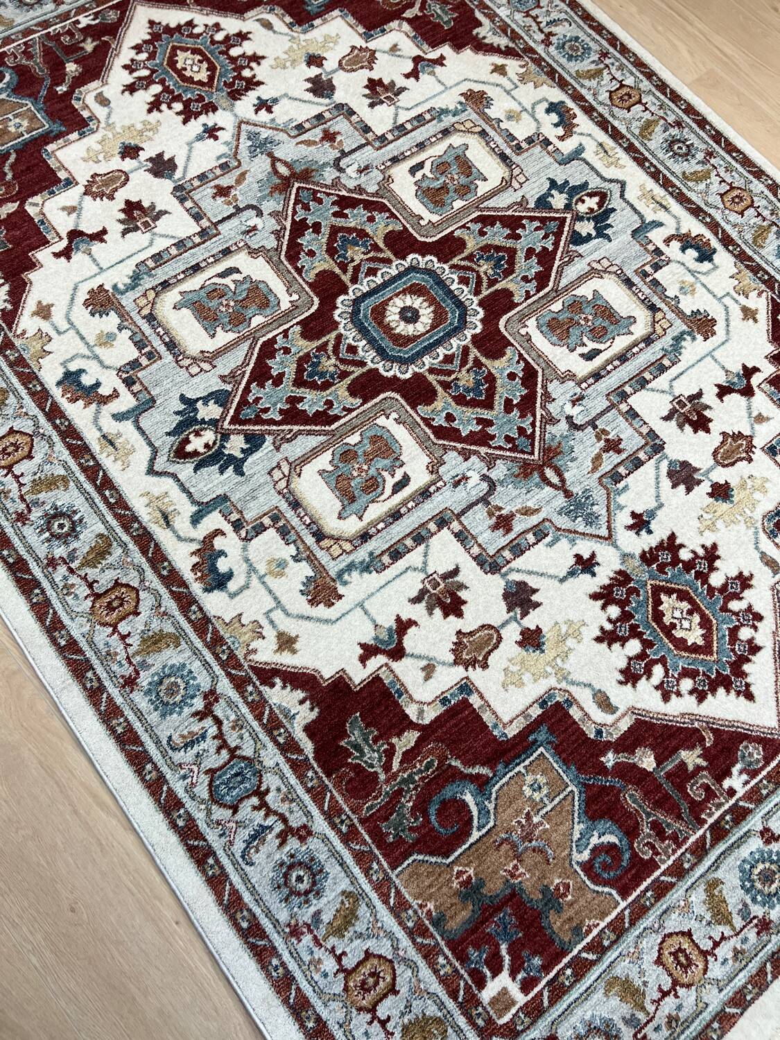 Vintage style living room rug 160 x 230 cm new