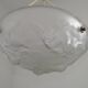 Signed Muller Frères Lunéville Art Deco Ceiling Light Flying Bird Detail