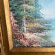 Landscape painting tableau