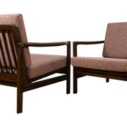 Pair Of Armchairs B-7522 By Zenon Bączyk, Poland, 1960’S