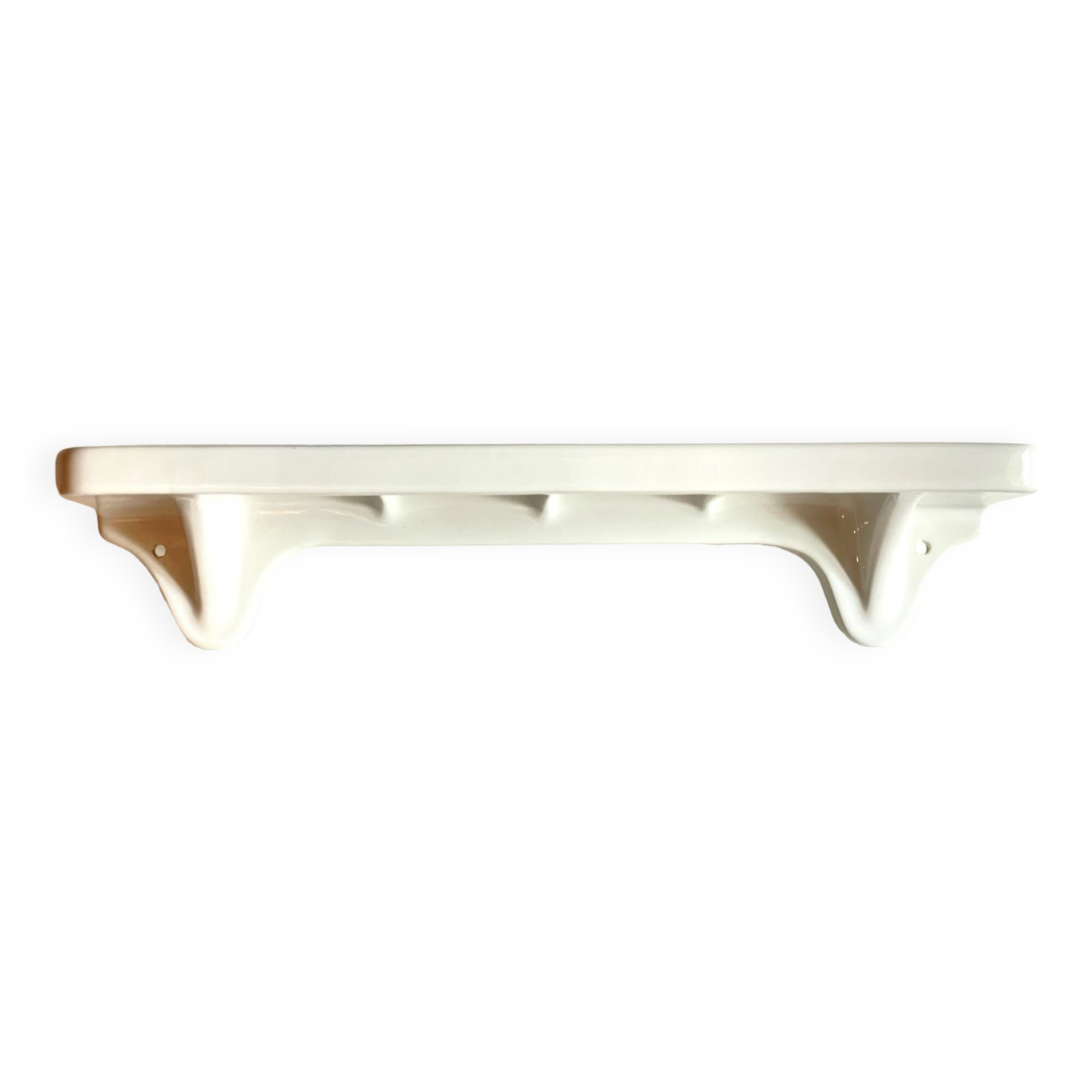 Vintage ceramic wall shelf - france