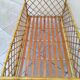 Vintage rattan child or baby bed