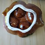 Vallauris Lemon Barbotine Dish