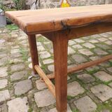 Antique oak farmhouse table
