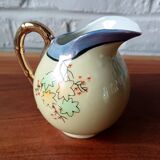 Service à thé en porcelaine fine japonaise vintage motif paysage