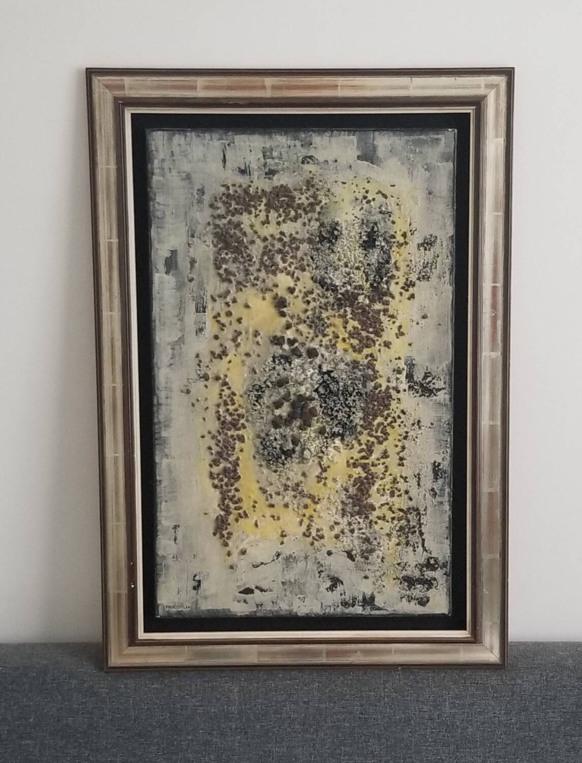 Bernard MANDEVILLE (1921-2000) - Mixed media - 61 * 38 cms