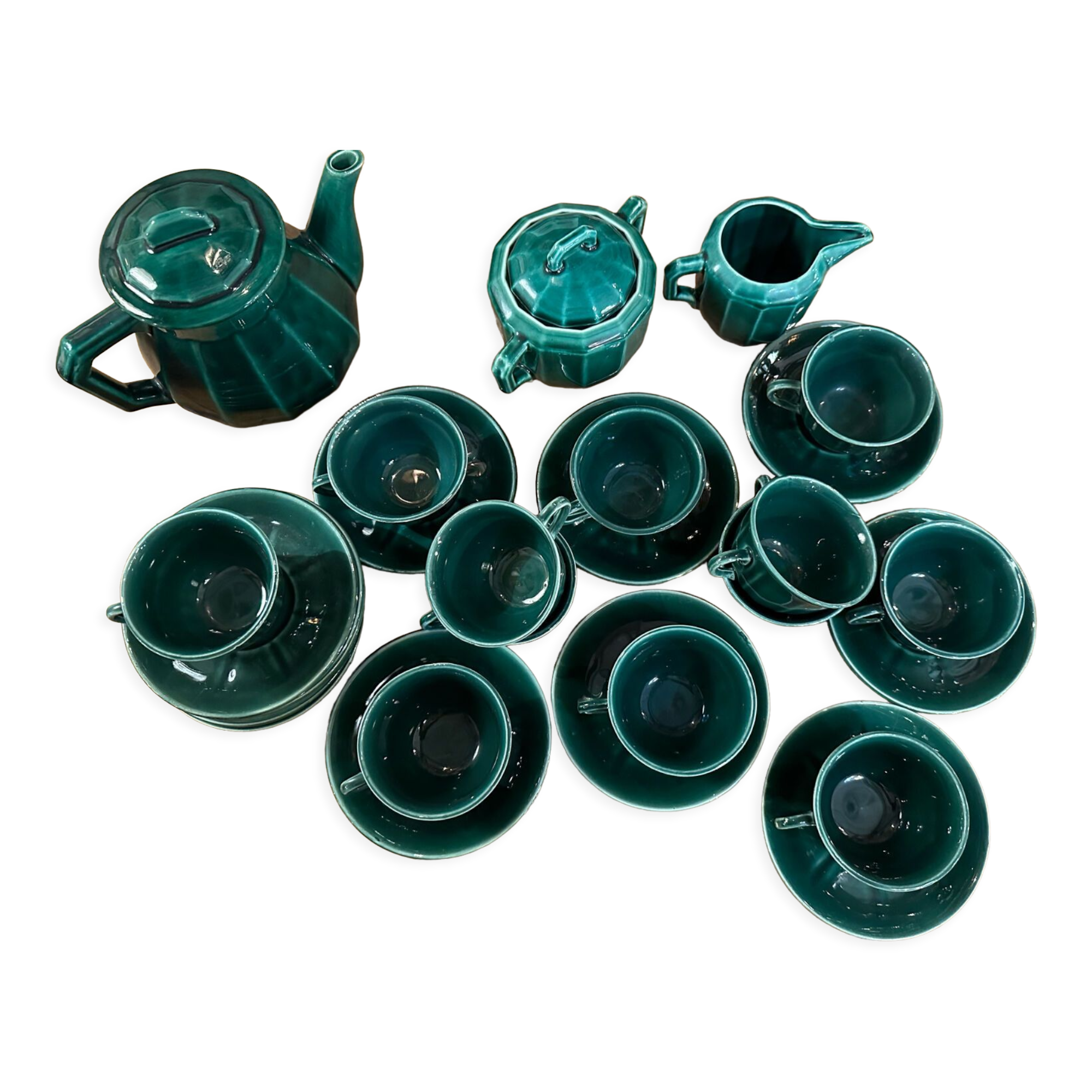 Coffee service 25 pieces vintage 1950