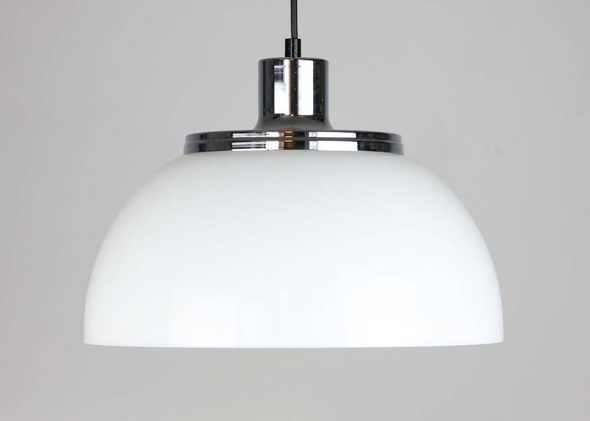 Vintage 2240 Faro pendant lamp by Luigi Massoni for Guzzini & Meblo, 1960s
