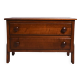 Commode moderniste en chêne, années 1930