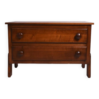 Oak modernist chest of drawers, 1930s.