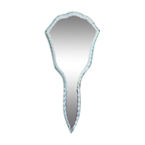 Antique hand mirror 10x21cm