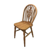 Chair Windsor Wheelback vintage solid wood