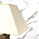 Large Travertine and Stone Table Lamp, 1970s