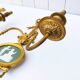 Paire d’appliques bronze doré Wedgwood