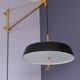 Wall lamp with telescopic counterweight Stilnovo brass
