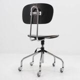 Chrome Wheel Office Chair