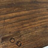 Set of four brutalist stools 1950