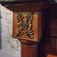 Antique commode, walnut and oak, marble top, 3 drawers, France circa 1820–1850.