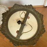 Pair of Italian ceiling lights, 50s-60s