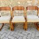Six vintage sled chairs model Luge design from the 1960s by Baumann.