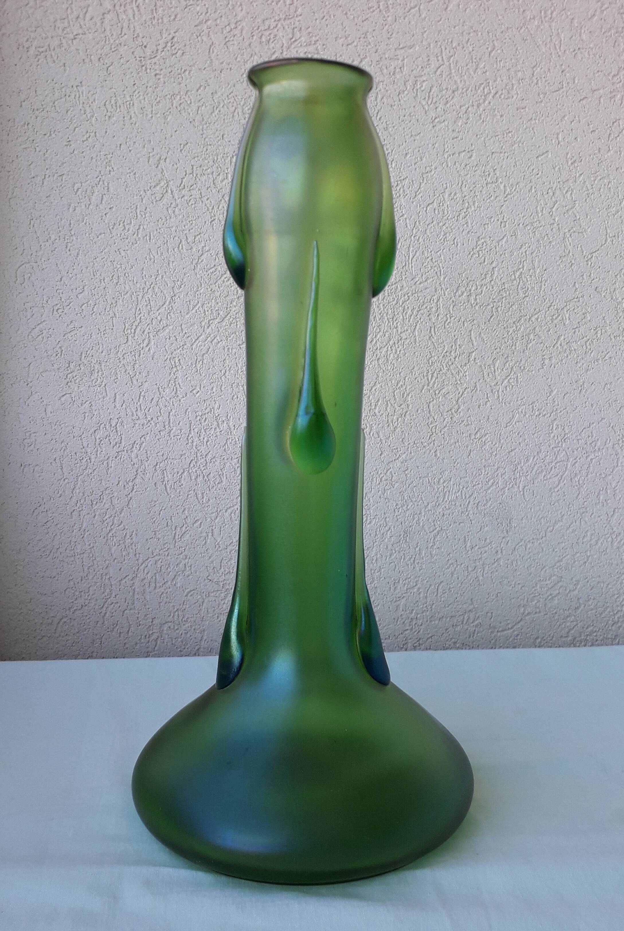 Loetz glass vase