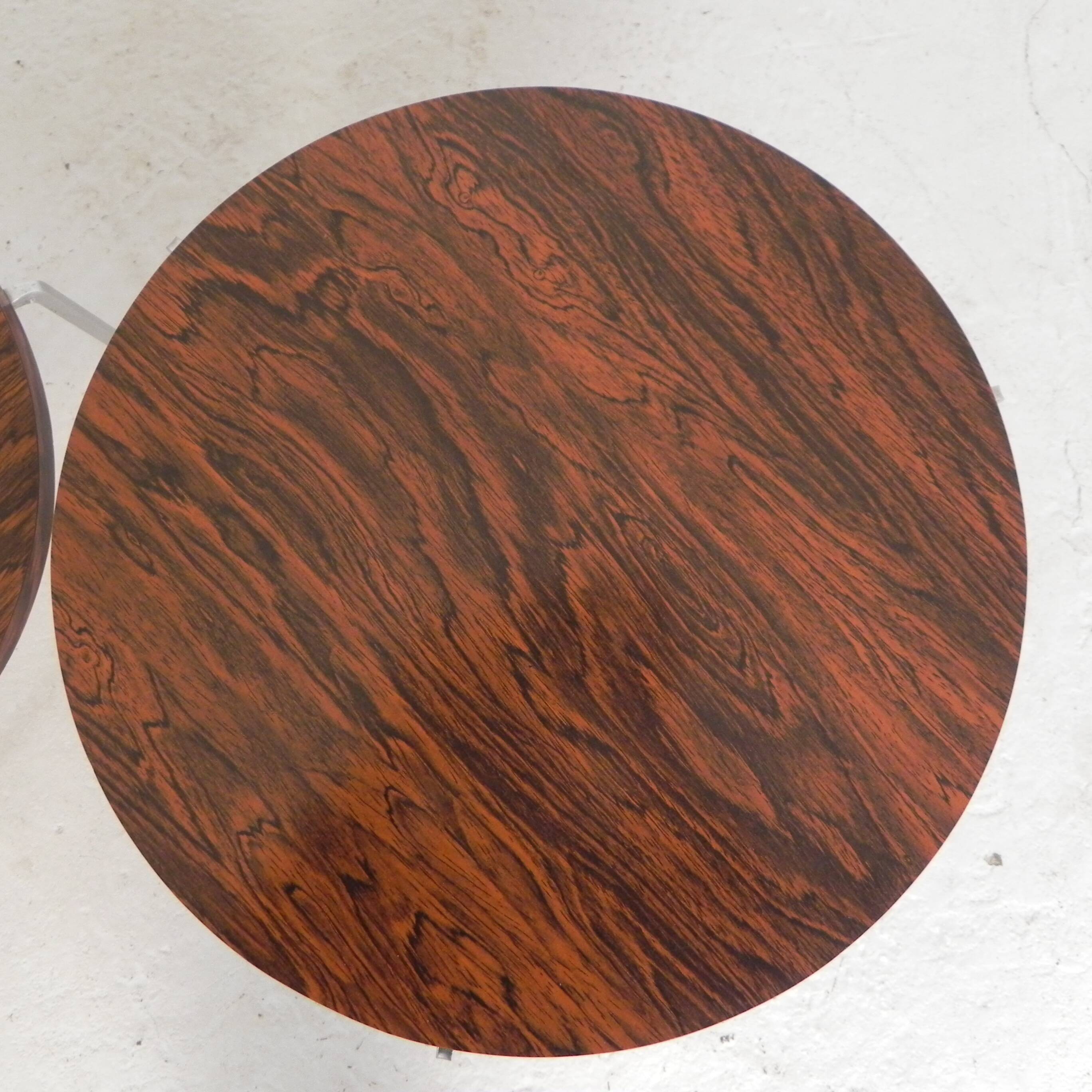 Set of 3 side tables, nesting tables Vaza Roden, 1960s.
