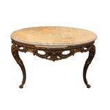 Marble table