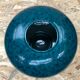 Old vase st clément ref 9058 ceramic blue green made in france vintage