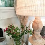 Vintage wooden floor lamp revisited