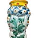 Italian Ceramic Testa di Moro Decorative Vase, Sicily