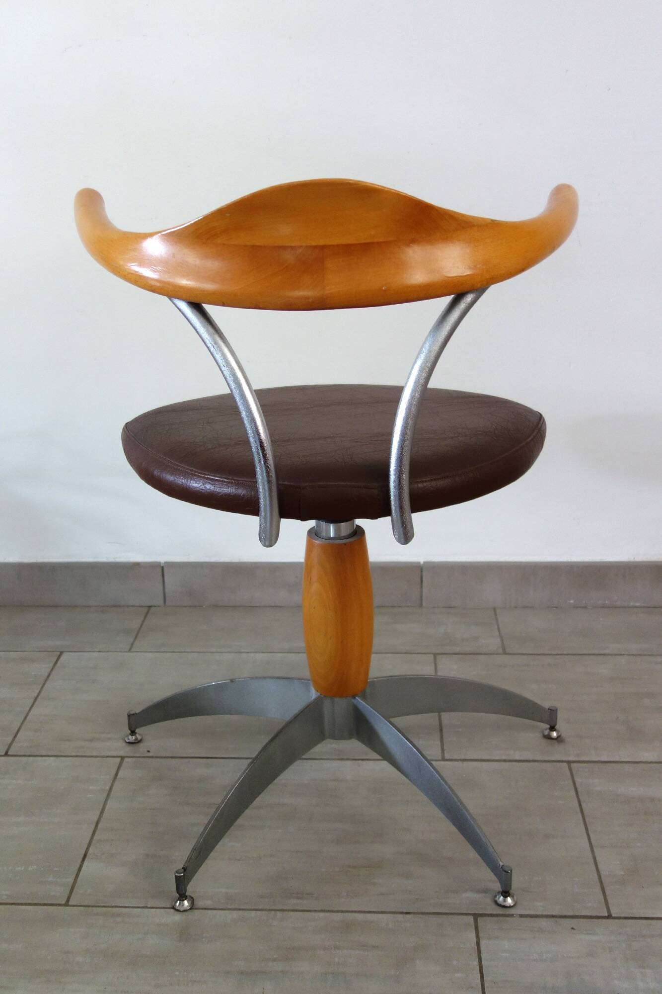 Fauteuil de barbier élégant années 50/60, Pays-Bas