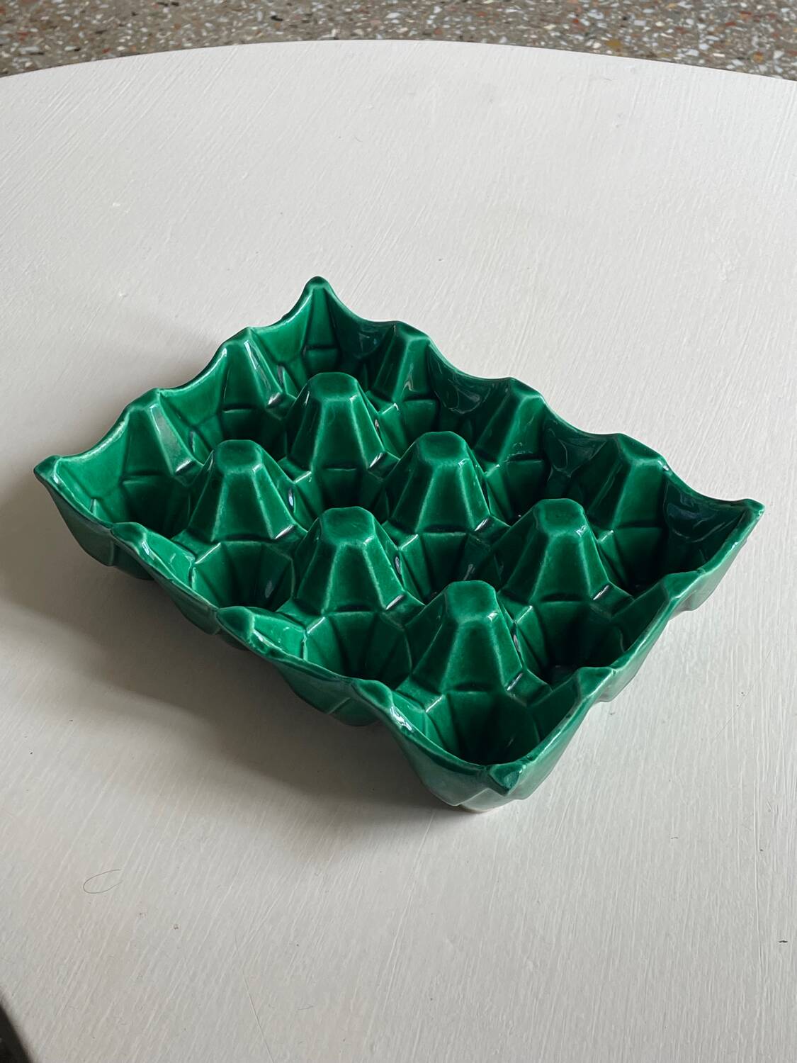 Vallauris ceramic egg box